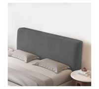 Generico Copri Testiera In Velluto, Elasticizzato, Antipolvere, For Testiere, Divani E Mobili, For Un Arredamento Moderno.(Dark Gray,200cm*70cm)