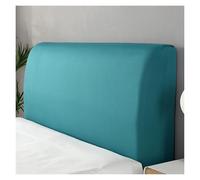 Generico Copri Testiera Letto In Tessuto Elasticizzato, Antipolvere, Elastico, For Rinfrescare La Camera Da Letto, Compatibile Con Testiere In Pelle E Legno.(Dark green,200cm)