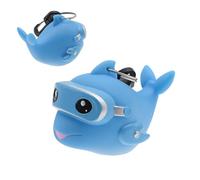 Generico Copriboccaglio per Erogatore Subacqueo, Copriboccaglio per Maschera da Snorkeling, Custodia Protettiva a Delfino Cartoon Antipolvere con Clip Luminescente per Sport Acquatici Unisex