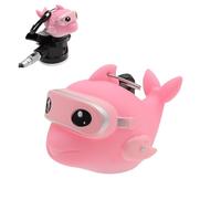Generico Copriboccaglio Sub | Protezione Boccaglio Snorkeling,Custodia Protettiva a Delfino Cartoon Antipolvere con Clip Luminescente per Sport Acquatici Unisex