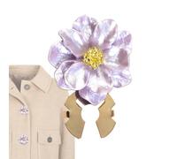 Generico Copribottoni Con Design A Fiori. Decorazioni Per Camicette Da Donna, Copri Bottoni Gioiello Donna Clip, Copribottoni Da Cucito, Per Camicie, Jeans, Vestiti Da Sposa