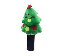 Generico Copricapi per Mazze da Golf | Copri Fairway Wood con Albero di Natale - Protettore Peluche per Golfisti Uomo Donna,Pratica Giornaliera Ibridi Fairway Green Driving Range Putt