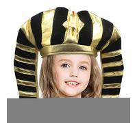 Generico Copricapo Egiziano Per Uomo, Accessori Per Costume Egiziano, Copricapo Cosplay per Adulti Studenti Bambini Accessorio Halloween Festival Eventi
