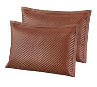 Generico Copricuscini Cuscino in finto rattan rinfrescante, confezione da 2