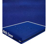 Generico Copridivano Antiscivolo - Fodere Cuscini Impermeabili per Divano | Esterno Giardino, Pallet, Panchina, Camper - Copriseduta con Cerniera, UV,(Royal Blue,28x28x2 in)