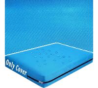 Generico Copridivano Antiscivolo - Fodere Cuscini Impermeabili per Divano | Esterno Giardino, Pallet, Panchina, Camper - Copriseduta con Cerniera, UV,(Blue,26x26x5 in)