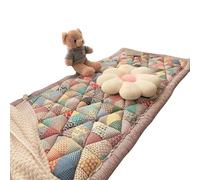 Generico Copridivano in cotone,Copridivano protettivo in cotone chic da giardino | Comoda fodera autoadesiva multifunzionale antiscivolo per testiera, divano, davanzale, pavimento