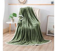 Generico Copridivano in Cotone Lavabile, Morbido, Caldo, Leggero E Accogliente, Adatto a Tutte Le Stagioni, per Divani E Copriletti, Copridivano per Divani a 1/2/3/4 Posti,Verde,180 * 200cm