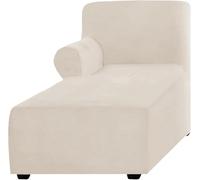 Generico Copridivano in Velluto Elasticizzato, Protezione per Braccioli A L, Fondo Elastico Alto, Decorazione per La Casa, Tessuto in Velluto Lavabile in Lavatrice (H Left Armrest)