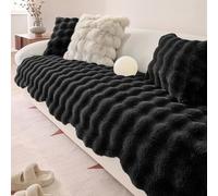 Generico Copridivano In Velluto Spesso E Morbido,Copri Divano Per Cane Gatti Antiscivolo, Copridivano A Forma Di U/L A 1234 Posti, Per Soggiorno, Cuscino(Stmle8,70x150cm)