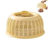 Generico Copripiatti Alimentari - Coperchi 2 In 1 Per Piatti E Ciotole - Scolino Lavafrutta - Per Tavolo Sala Da Pranzo, Piano Cucina, Avanzi, Frutta, Preparazione dei Pasti, Cena In Famiglia