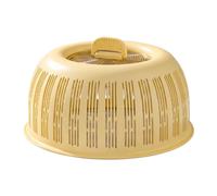 Generico Copripiatto 2 in 1: coperchio scolapiatti e filtro da cucina | per frutta e avanzi | Protegge e in un unico utensile, ideale per picnic, cena infamiglia, sala da pranzo, tavolo