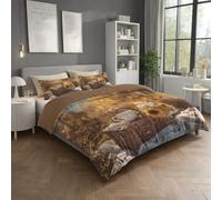 Generico Copripiumino matrimoniale Caldo Piante Cesto Set Copripiumino 200 x 200 cm 3 pezzi Parure Copri Piumino Piumone Invernali Da Letto Con Cerniera Nascosta Per Ragazzi E Ragazze Giallo