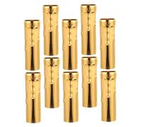 Generico Copriportacandele per Lampadari 10 Pezzi, Maniche Base Leggere Antigoccia Compatibili E14, Manicotti Tubi Lampada Stile Europeo per Illuminazione Decorativa Casa