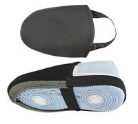 Generico Copripunta per Scarpe da Ciclismo - Copripunta per Ciclismo Nero | Protezioni Soprascarpe, Neoprene, Poliestere, Silicone. di Fissaggio Elastico Che Garantisce Una vestibilità Calda su Va