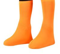 Genérico Copriscarpe da pioggia | Protezioni antiscivolo impermeabili | Copriscarpe riutilizzabili per lavoro all'aperto, trekking, campeggio, corsa e giardinaggio, Orange (arancione), Consulte la