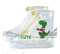 Generico Copriscarpe Impermeabile Protezione Riutilizzabile Trasparente e | Copriscarpe Per Bambini Per Viaggi, Outdoor, Spiaggia, Parchi, Neve, Escursioni, Camminate E Bambini