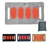 Generico Coprisedile riscaldato for Carrello da Golf, Antiscivolo e Impermeabile, Facile da installare, 3 Livelli di Calore, Asciugamano for Sedile del Carrello da Golf, for Interni ed Esterni(Gray)