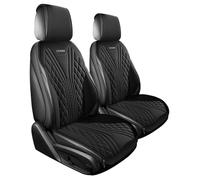 Generico Coprisedili per auto per Alpine A110 2022,Protezioni in Pelle Sicure per Airbag - Design Semi-Copertura, Universale per Auto, SUV, Camion
