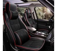 Generico Coprisedili per Auto per Ford Fiesta 2009 2010 2011 2012 2013 2014 2015 2016 2017 Accessori per La Protezione del Sedile Automatico(10)