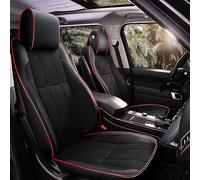 Generico Coprisedili per Auto per Ford Fiesta 2009 2010 2011 2012 2013 2014 2015 2016 2017 Accessori per La Protezione del Sedile Automatico(4)