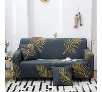 Generico Coprisofà ad Alta Elasticità, Anti-Pelucchi, Copertura Integrale Stampata per Divano, Protezione per mobili per Tutte Le Stagioni,Q,2 Seater 145-180cm/54-71in