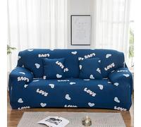 Generico Coprisofà Elasticizzato ad Alta Elasticità, Copertura per Divano Resistente alla lanugine, Protezione per mobili, Copertura Stampata per Divano,Q,2 Seater 145-185cm/54-73in