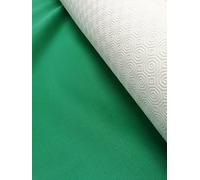 Generico Copritavolo Mollettone PVC Proteggi Tavolo da Gioco Verde gommato Bianco