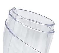 Generico Copritavolo Trasparente in PVC 2mm, Rettangolare Tovaglia Trasparente per Tavoli Cucina Salotto Ufficio Scrivania, Pellicola Plastificata Impermeabile e Lavabile(30cm x 40cm)