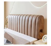 Generico Copritestata for letto ispessita di alta qualità, doppia faccia, for un arredamento migliore della camera da letto, protezione del tessuto lavabile, comfort migliorato(Brown,150cm)