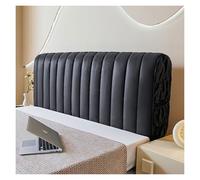 Generico Copritestata for letto ispessita di alta qualità, doppia faccia, for un arredamento migliore della camera da letto, protezione del tessuto lavabile, comfort migliorato(Black,150cm)
