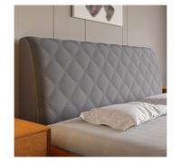 Generico Copritestata In Velluto Elastico Avvolgente, Lussuosamente Imbottito, Antipolvere, For Migliorare L'arredamento Della Camera Da Letto E Proteggere I Mobili.(Dark Gray,160cm)