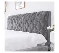 Generico Copritestata Letto In Velluto Di Lusso, Lavabile, A Copertura Totale, For Camera Da Letto Moderna E Arredamento For Hotel.(Dark Gray,240cm)