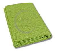 Generico Copritutto Loneta Gran Foulard “Lo Metti Dappertutto” - Telo Arredo Versatile per Divano, Letto o Poltrona - Fantasia Tinta Unita (Verde, Doppio)