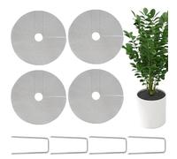 Generico Coprivaso per Piante - Griglia A Maglia Tagliabile - Protezione dal Contatto Animale per Piante da Interno - per Orchidee Bonsai Fiori Giardino Esterno