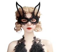 Generico Copriviso Mezzo Viso Coniglio Copricapo Cosplay per Eventi a Tema | Copricapo Cosplay Halloween Per Donne Uomini Feste Carnevale Eventi A Tema Spettacoli Palco Concerti Produzioni Film Artisti
