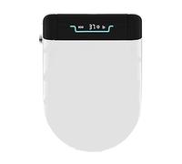 Generico Copriwater for Bidet Intelligente con Telecomando, Coperchio Elettrico Acqua Calda istantanea riscaldata e asciugatrice a Chiusura lenta(U-Shaped,US Plug)