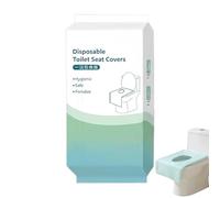 Generico Copriwater per Sedile - 10 Pezzi Grandi Fogli 41x61 Centimetri,Coprisedile per Vasino E Toilette,per Utilizzo in Bagni Pubblici, su Aerei, Durante Viaggi Stradali, in Campeggio E in Viaggio