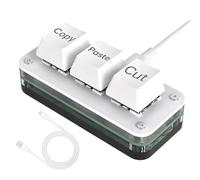 Generico Copy Paste Button - Mechanical Portable Small Keypad | PC Copy Paste USB Keyboard for Daily Office Working Meeting Travel Video Editing Design Drawings