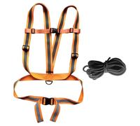 Generico Corda da trascinamento per cervo - in nylon resistente, imbracatura da caccia riflettente, supporto per la vita sul torace e spalla regolabile, da trazione per cervo | Imbracatura per