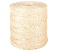 Generico Corda in Sisal 100% 2 mm 300 m,Trasparente,1.09kg,155000