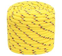 Generico Corda per Barca Gialla 18 mm 25 m in Polipropilene,Giallo,3.42kg,152629