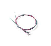 Generico Corde Colorate Accessori per Strumenti a Corde Folk in Acciaio Corde per Chitarra 6 Set Molto pratiche e popolariProfessionale e alla Moda