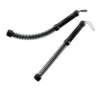 Generico Corde Fitness Battle Ropes - Attrezzi Fitness con Manubri per Allenamento Muscolare,2 Pezzi per Allenamento Uomini Donne Adulti Principianti Professionisti