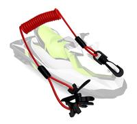 Generico Cordino di Sicurezza per Motore per Barche - Connettore Pulsante di Arresto fuoribordo, Cavo di Ancoraggio con 7 Chiavi, Struttura in Nylon Resistente con Attacco a Clip Sicuro