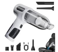 Generico Cordless Car Vacuum Cleaner - ABS Portable Handheld Auto Vacuum | Compact Interior Dust Cleaner, Home Sofa Carpet Bed Cleaning Tool For Sedan SUV Truck RV Office Living Room