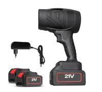 Generico Cordless Leaf Blower - Rechargeable 21V Outdoor Cleaner | Lightweight 450G Wind Pressure with Brushless Motor, Yard Patio Snow Gutter Industrial Cleaning Tool for Gardening