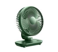 Generico Cordless Oscillating Desk Fan, 2000mAh Adjustable Table Fan