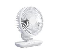 Generico Cordless Oscillating Desk Fan, 2000mAh Adjustable Table Fan