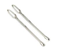 Generico Cordoncino con Cappuccio - Strumento per Infilare Coulisse | Inseritore per Felpa | Attrezzo per Corde | Dispositivo in Metallo 2 Pezzi | Set Semplice Sostituzione Accessori Tessili